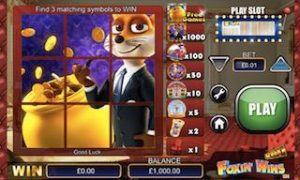 instant win slots, scratch cards and table games